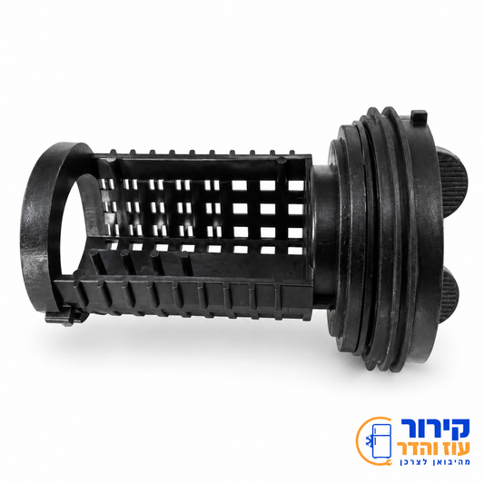 פילטר משאבת ניקוז למכונת כביסה LG - מבט צד