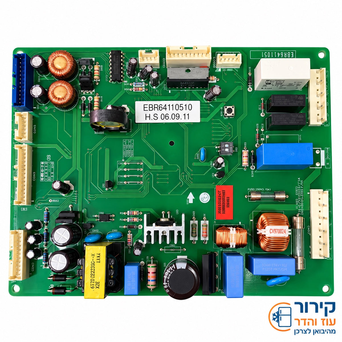 כרטיס פיקוד ראשי למקרר LG EBR64110510